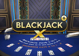 Blackjack X 6 - Azure - ADAGAMING168